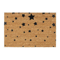 FUSSMATTE - Hellbraun, Kunststoff/Textil (60/40cm) - Relaxdays