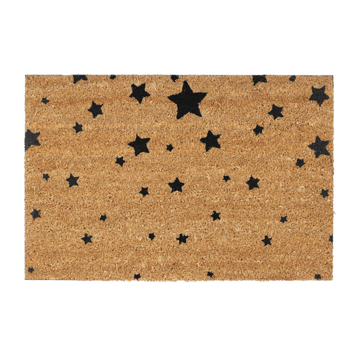 FUSSMATTE - Hellbraun, Kunststoff/Textil (60/40cm) - Relaxdays