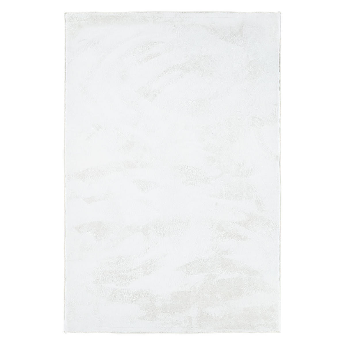 Teppich in Weiß 160/230 cm waschbar - Weiß, Textil (160/230cm) - Homestyle4u