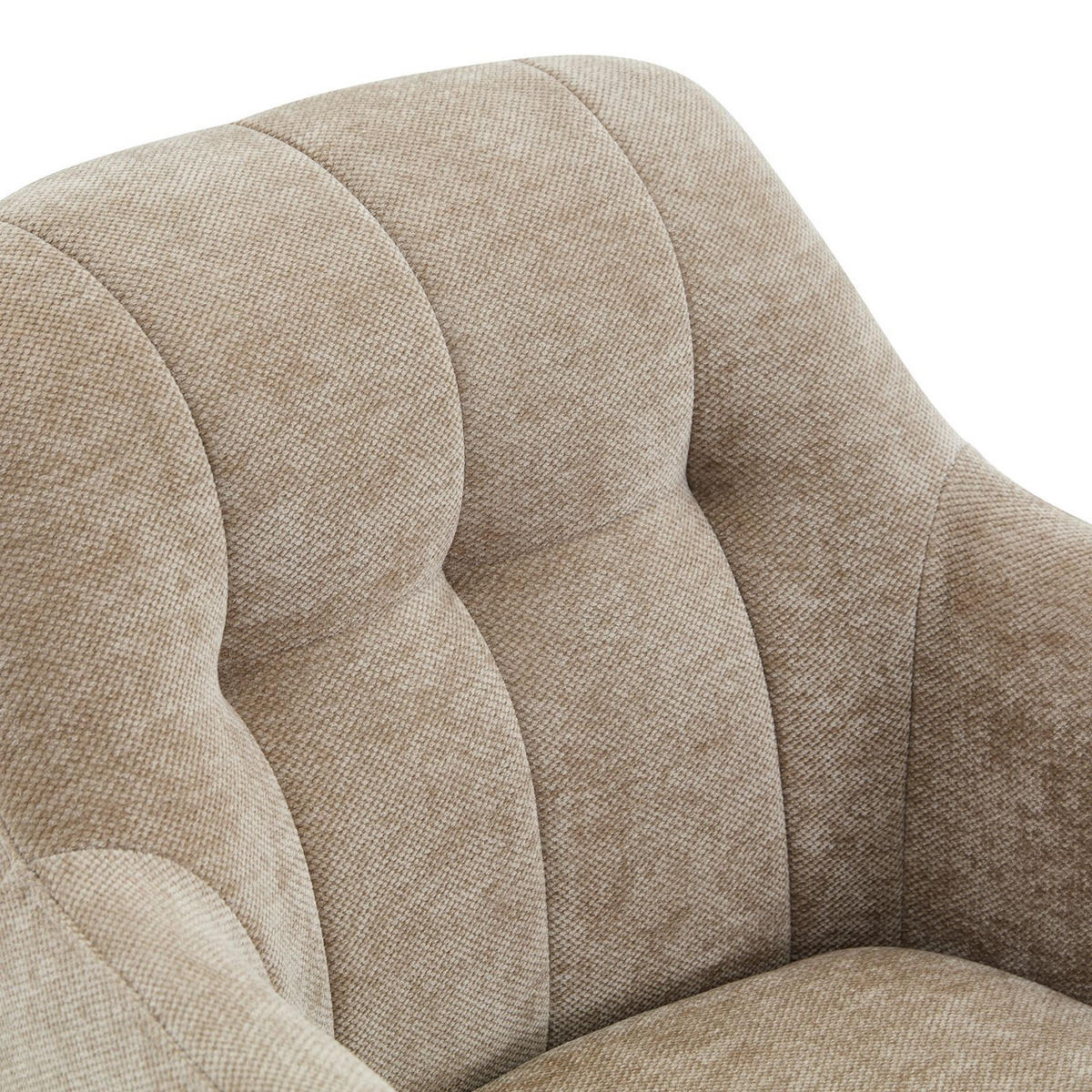 ESSZIMMERSTÜHLE SOMA 2er-Set hellbraun - Hellbraun, Textil (64/83/68cm) - IDIMEX