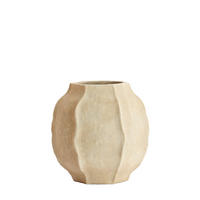 VAZE Saphira Braun 40/40/40.5 cm - Braun, Stein (40.5cm) - Light & Living