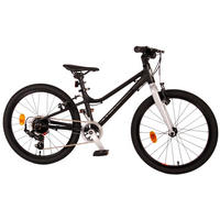 KINDERFAHRRAD Dynamic - Jungen - 20 Zoll - 2 Handbremsen - 7 Gänge - Mattschwarz - Schwarz, Metall (53cm) - TPFSports