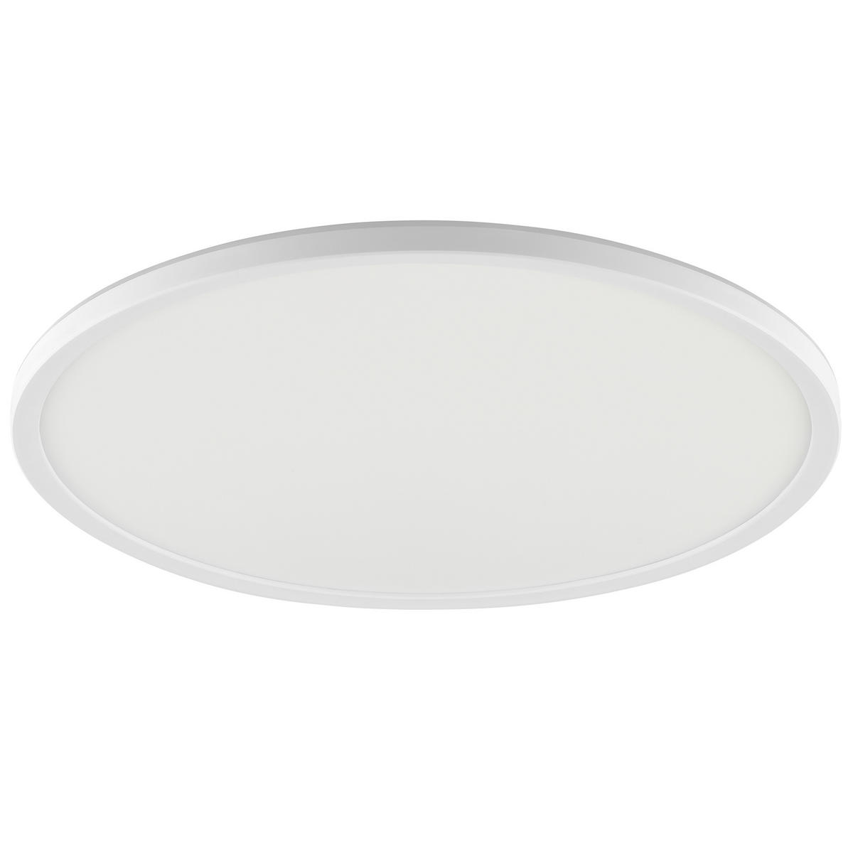 LED DECKENLEUCHTE Lumaro Weiß 42/42/2,9 cm - Weiß, Kunststoff (42/42/2.9cm) - Brilliant