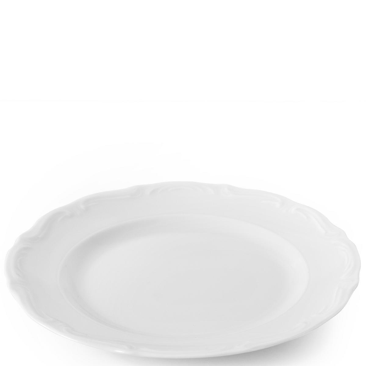 TAFELSERVICE 6 Personen Chodziez MARIA TERESA 18-tlg - Weiß, Keramik (25/2/25cm) - KONSIMO®