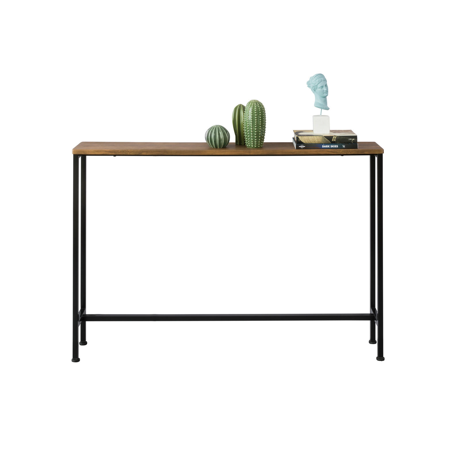 KONSOLENTISCH Vintage - Braun, Holzwerkstoff/Metall (20/120/80cm) - SoBuy