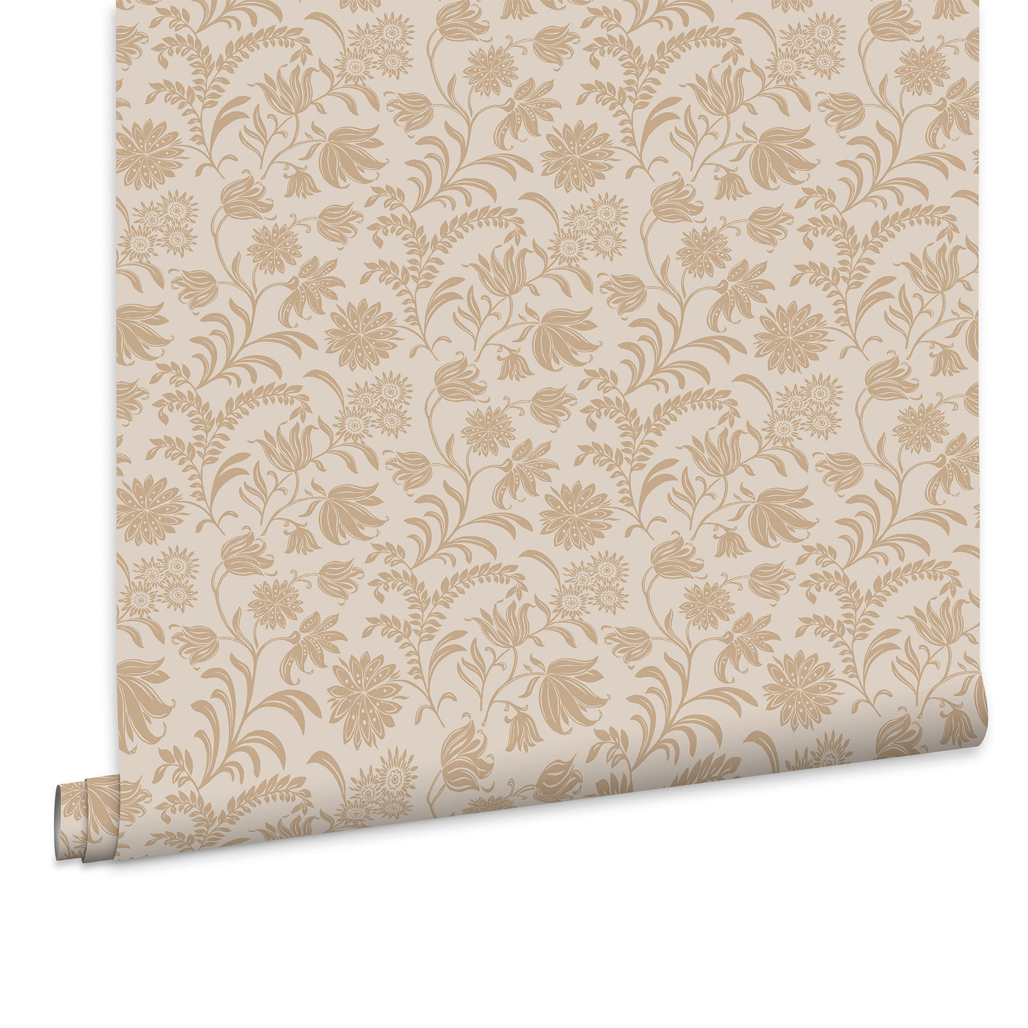 Laura Ashley Vliestapete Braun 52x1000 cm
