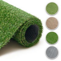 KUNSTRASEN Canyoo 20 mm – Dichter Rasenteppich für Garten & Terrasse, wetterfest 100/1200 cm - Grün, Textil (100/1200cm) - Tapiso