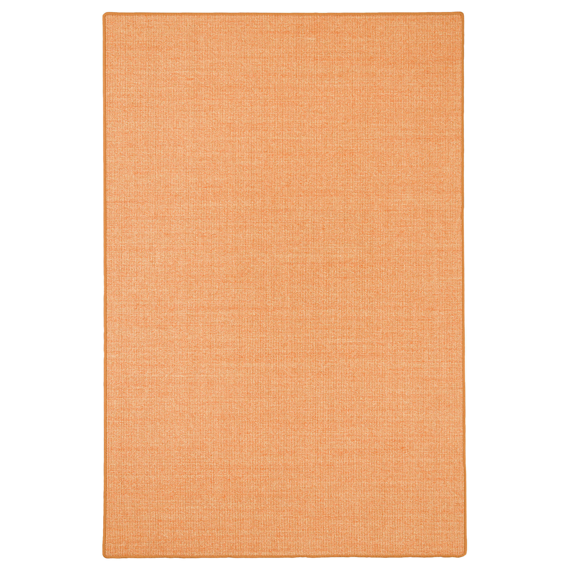 SISAL NATUR TEPPICH KLASSISCH - Orange, Textil (100/100cm) - Snapstyle