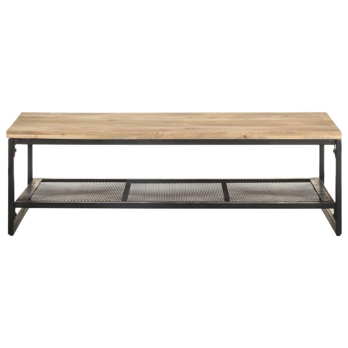 COUCHTISCH 110x60x35 cm Mango Massivholz - Braun, Holzwerkstoff (110/60/35cm) - furnicato
