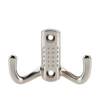 KLEIDERHAKEN 7 / 4.7 cm - Nickelfarben, Metall (1.69/4.7/7cm) - Intirilife