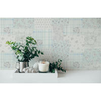 VLIESTAPETE Blau 53/1005 cm - Blau, Kunststoff/Textil (53/1cm) - KUNSTLOFT