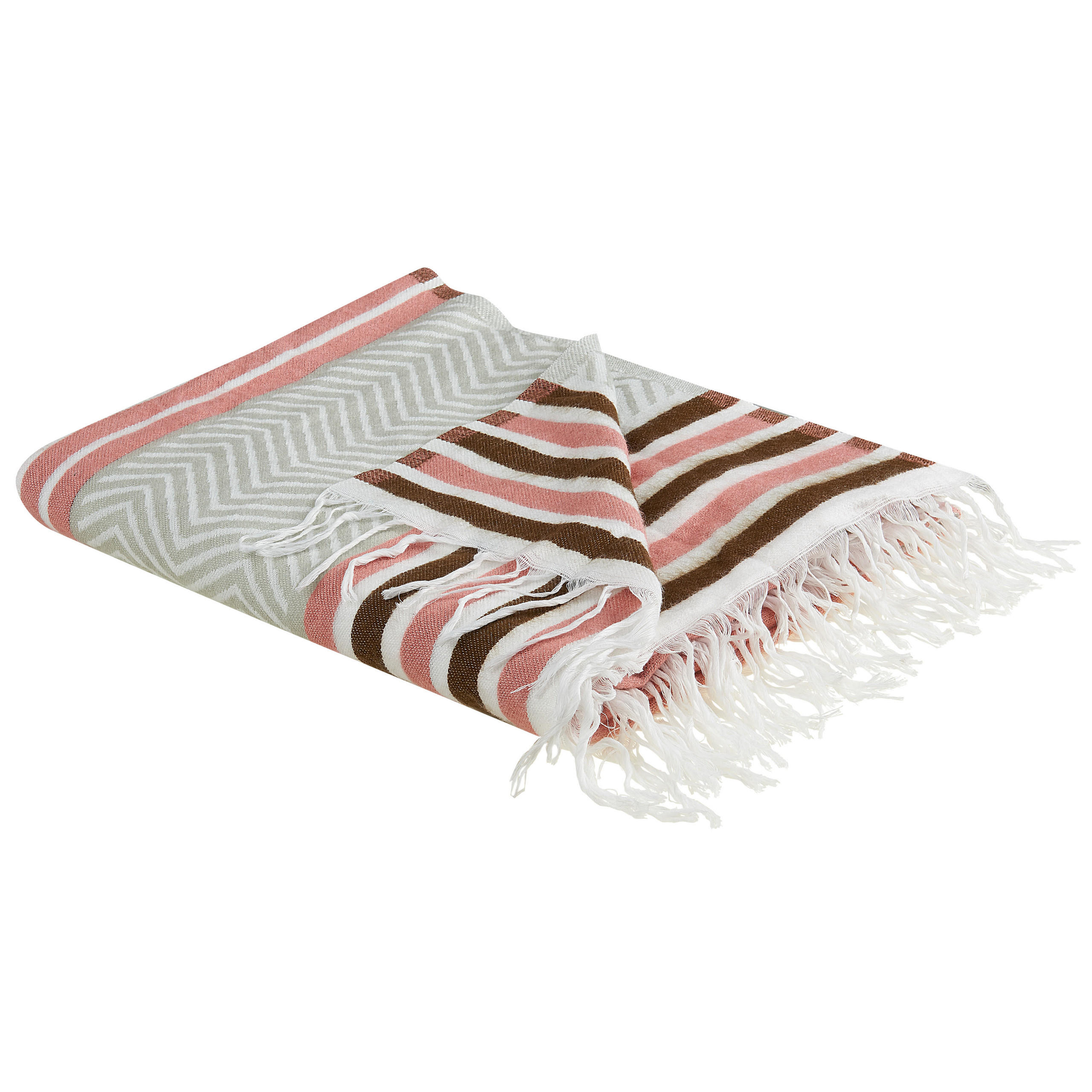 DECKE Beige Magar 130/170 cm - Beige, Textil (130/170cm) - Beliani