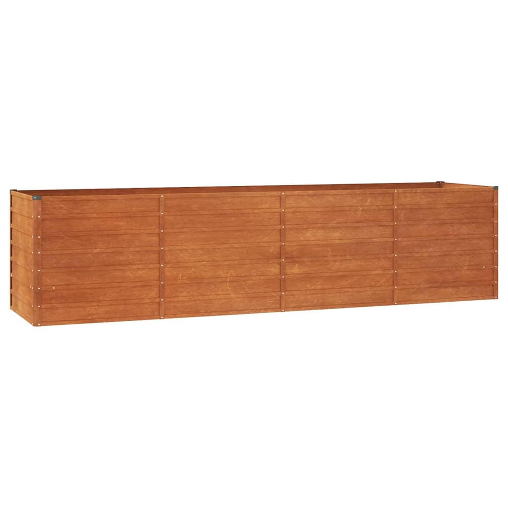 Deluke Hochbeet Braun 320x77x80 cm