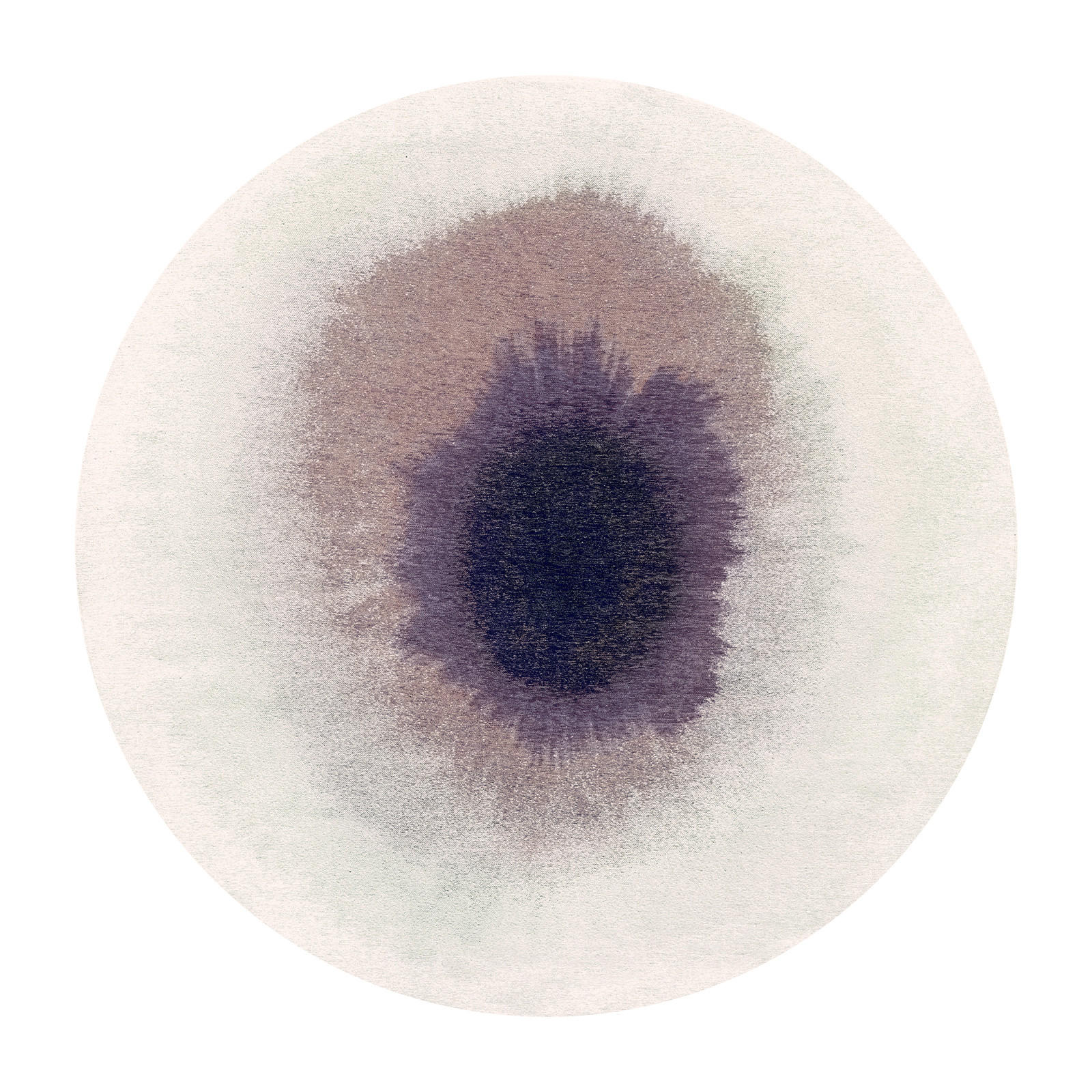 PREPROGA Drop Purple Smoke 140/140 cm - lila, umetna masa/tekstil (140/140cm) - Louis De Poortere