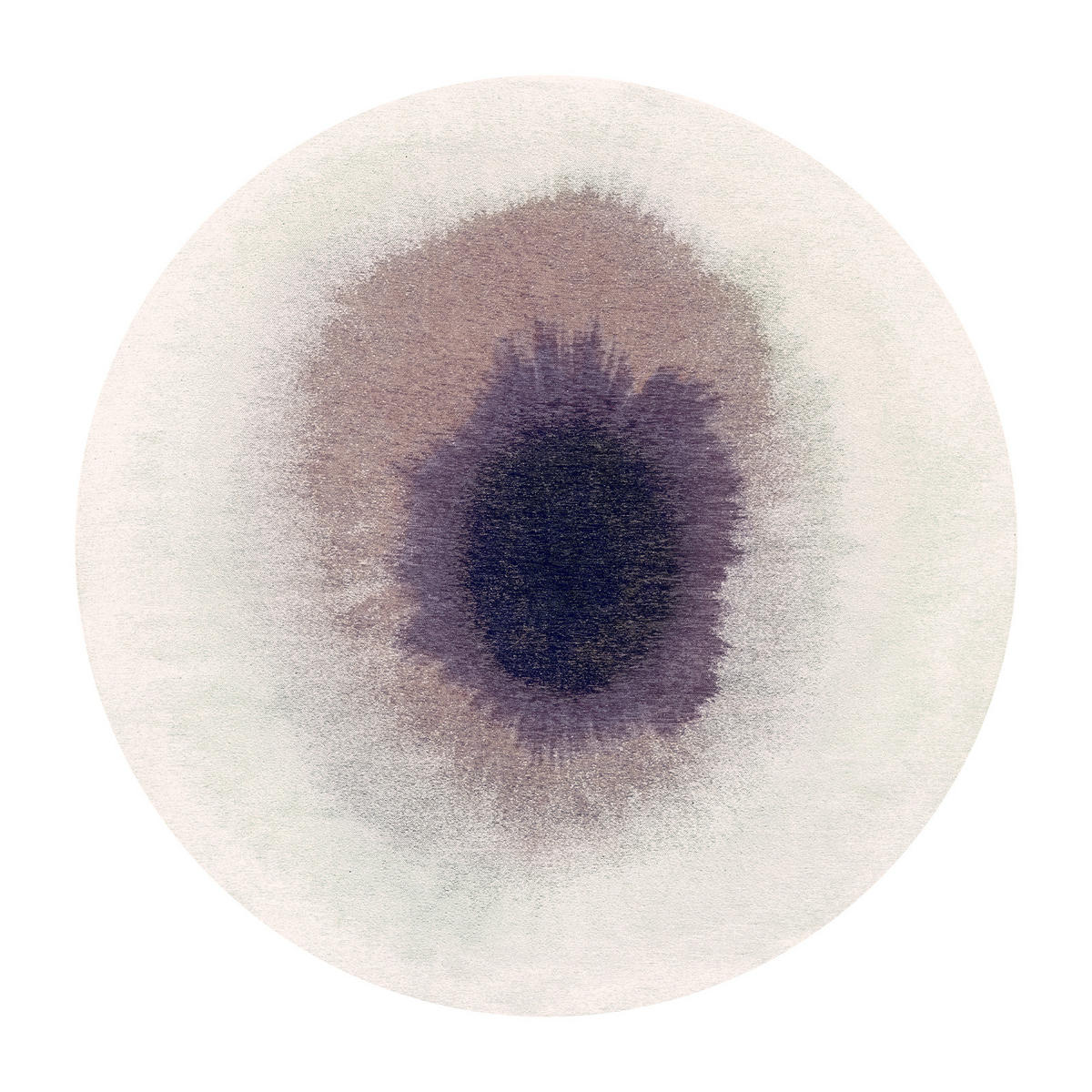 PREPROGA Drop Purple Smoke 140/140 cm - lila, umetna masa/tekstil (140/140cm) - Louis De Poortere