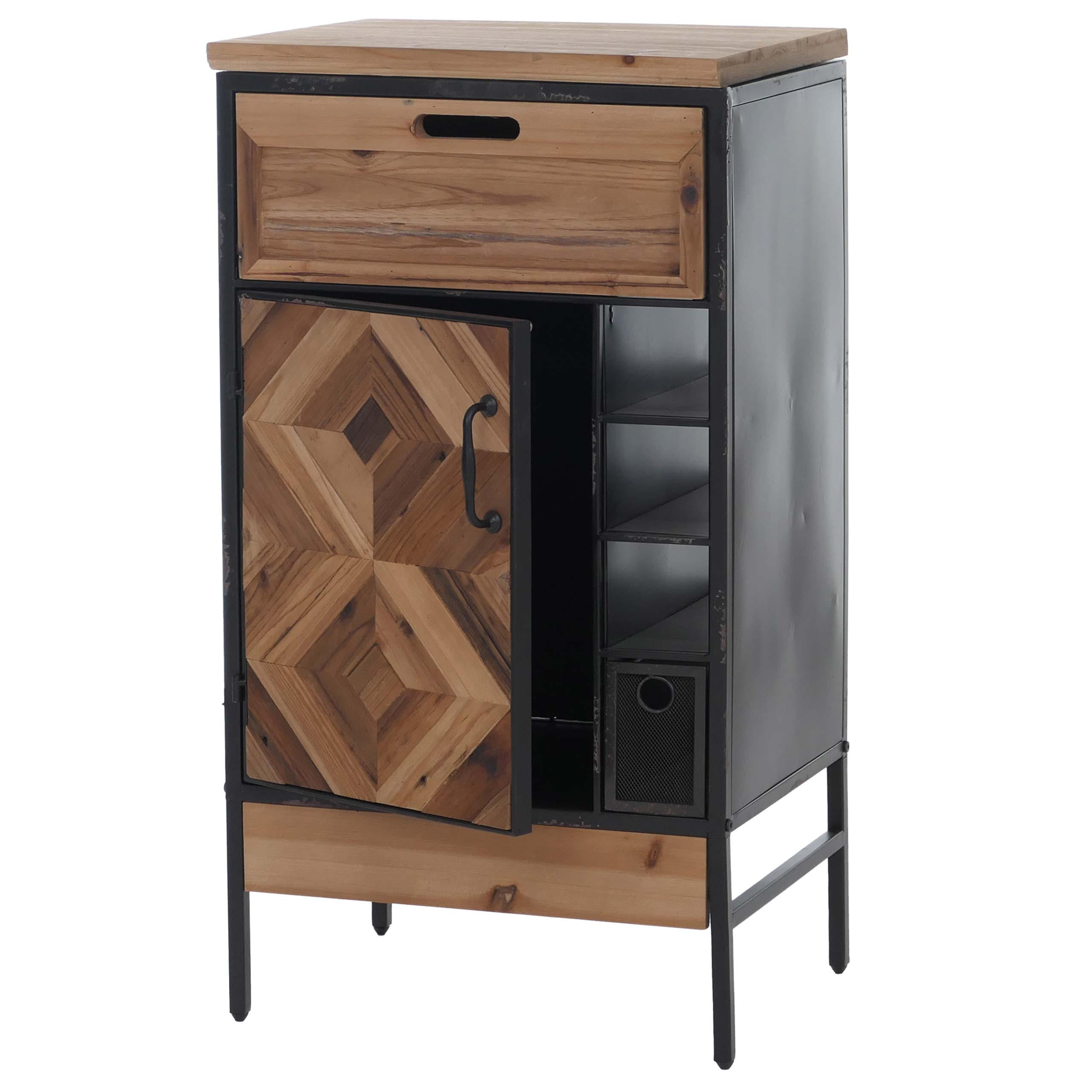 APOTHEKERKOMMODE Multicolor - Multicolor, Holz (45/85/35cm) - MCW