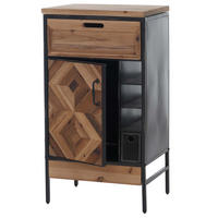 APOTHEKERKOMMODE Multicolor - Multicolor, Holz (45/85/35cm) - MCW