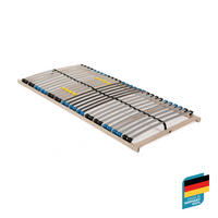 LATTENROST 80x200 cm Belastbarkeit ca. 140 Kg Schichtholz aus Selbstmontage, 7-Zonen 28 Latten - Braun, Holz/Holzwerkstoff (80/200cm) - Sleepneo
