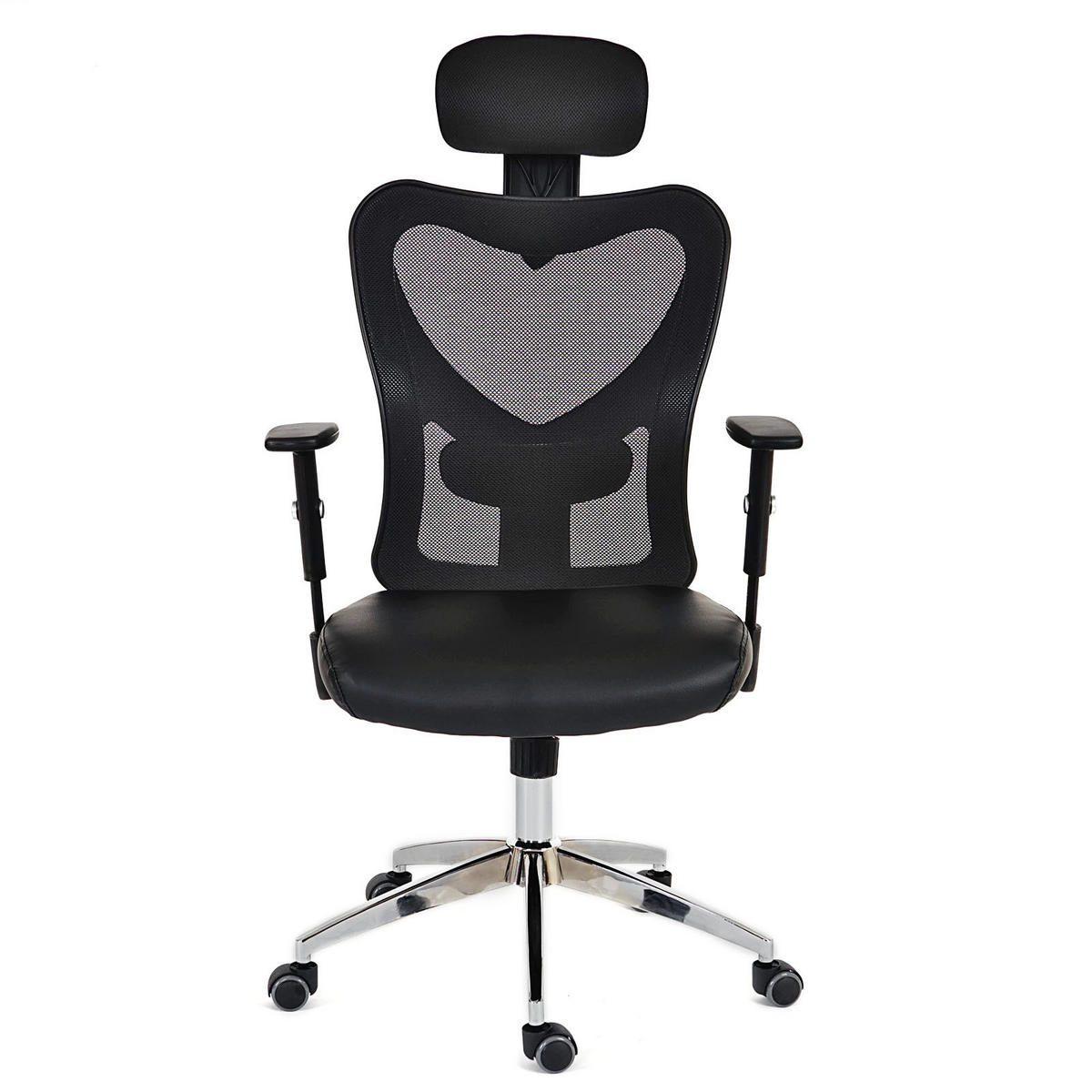 PROFI-BÜROSTUHL Grau - Grau, Textil (67/136/71cm) - MCW