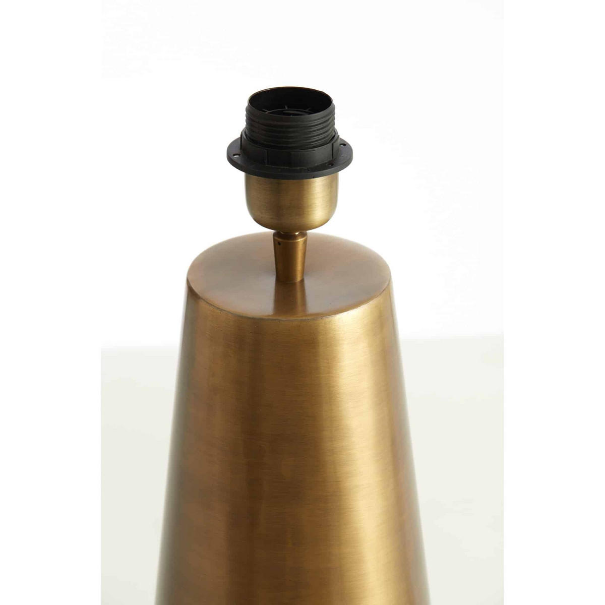 LAMPENFUSS Yelos Bronze 16.5/16.5/35 cm - Bronzefarben, Metall (16.5/16.5/35cm) - Light & Living