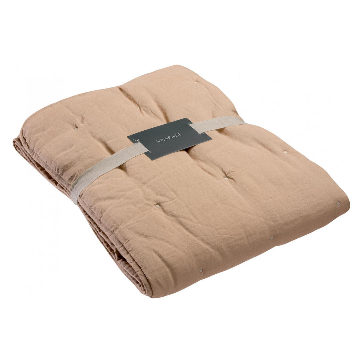 TAGESDECKE Zeff donner 180 x 260 cm - Grau, Textil (180/260cm) - Vivaraise