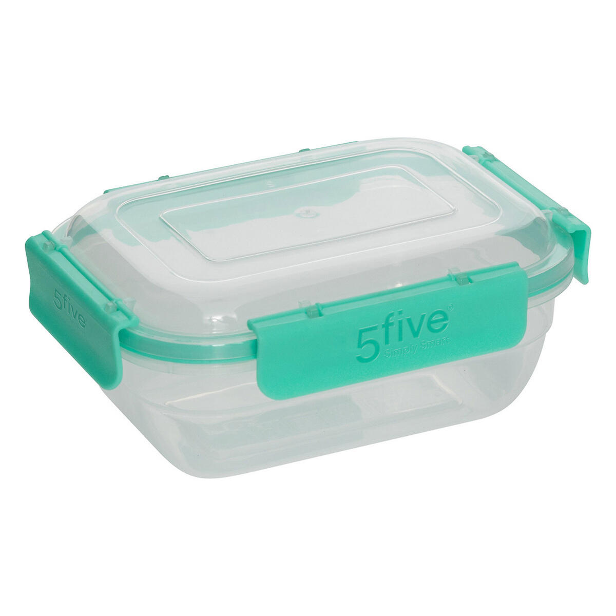 VORRATSDOSE Klic, 4-tlg., Rechteckig, Kunststoff - Transparent, Kunststoff (9.4/17.2/22.7cm) - 5five Simply Smart