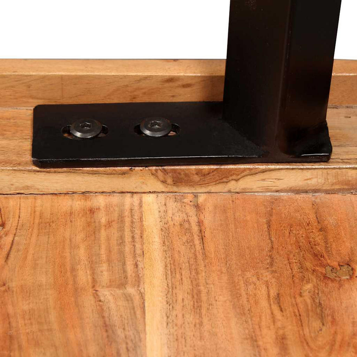 BARTISCH Akazie Massivholz 60/60/107 Cm - Braun, Holz (60/60/107cm) - vidaXL