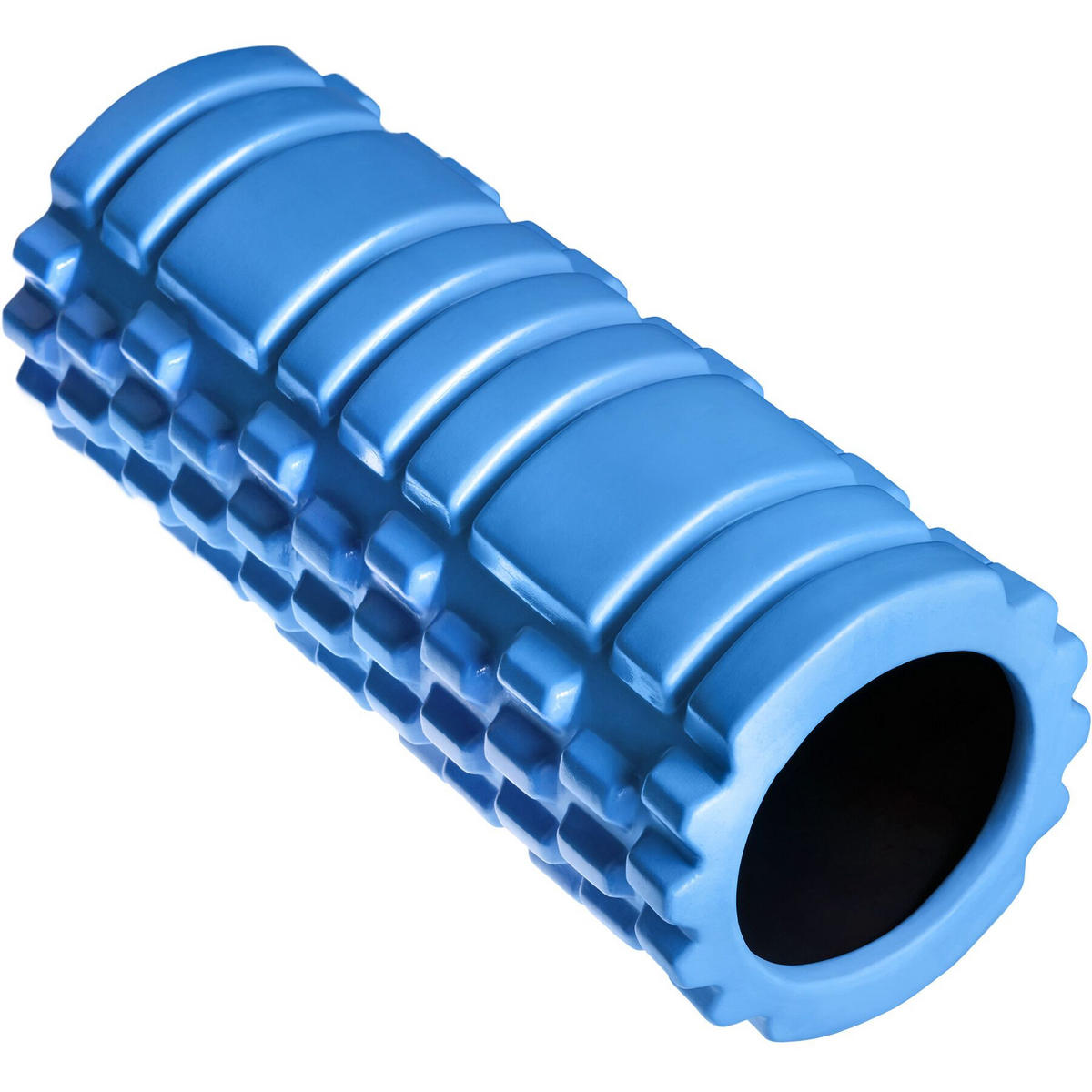 FASZIENROLLE ,leichte Reinigung, 335 x 145 mm,blau - Blau, Kunststoff (14.5/14.5/33.5cm) - tectake