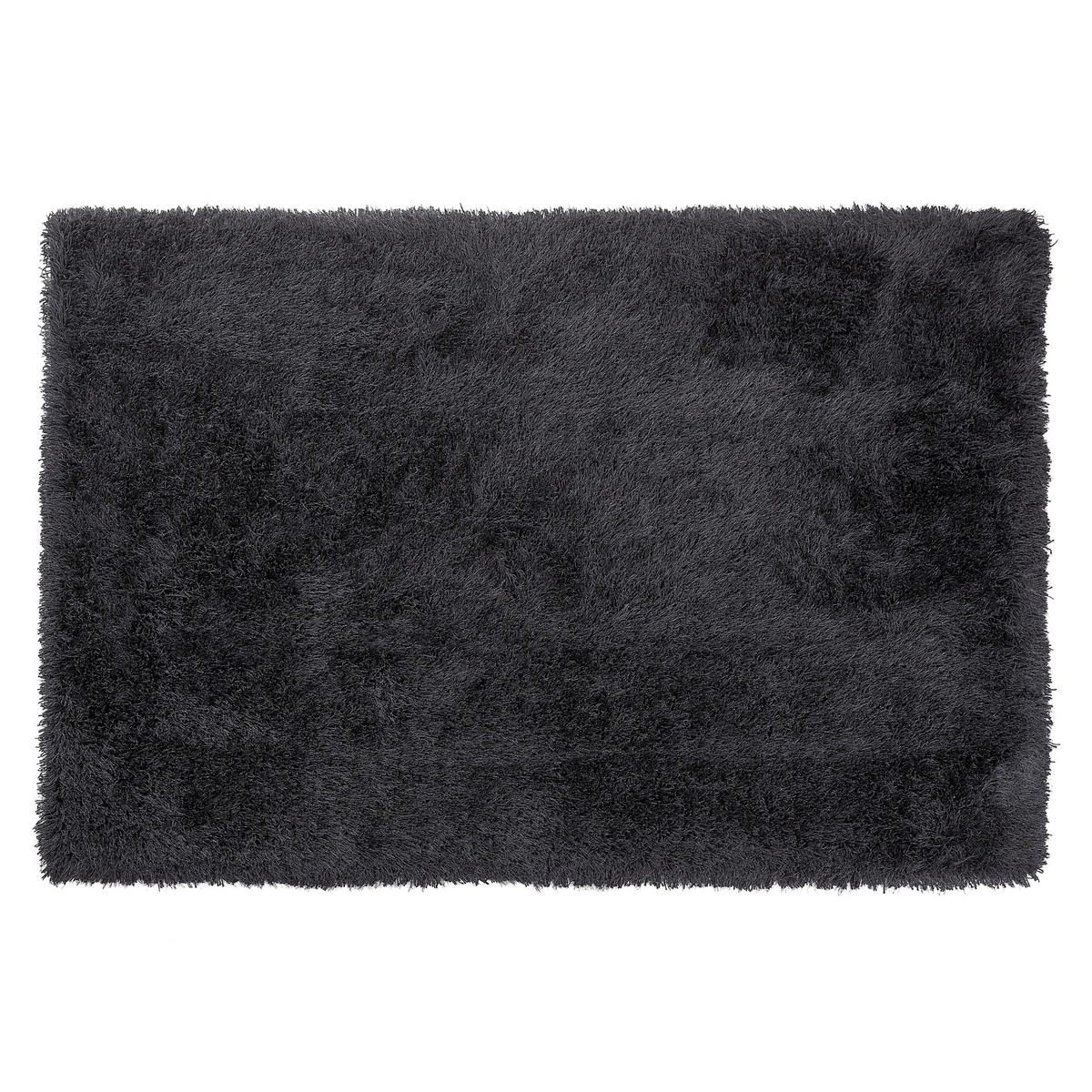SHAGGY-TEPPICH Cide 200/140 cm - Schwarz, Kunststoff (140/200cm) - Beliani