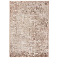 TEPPICH Beige Creme abstrakt - 140 x 200 cm - Beige/Multicolor, Textil (140/200cm) - Mazovia