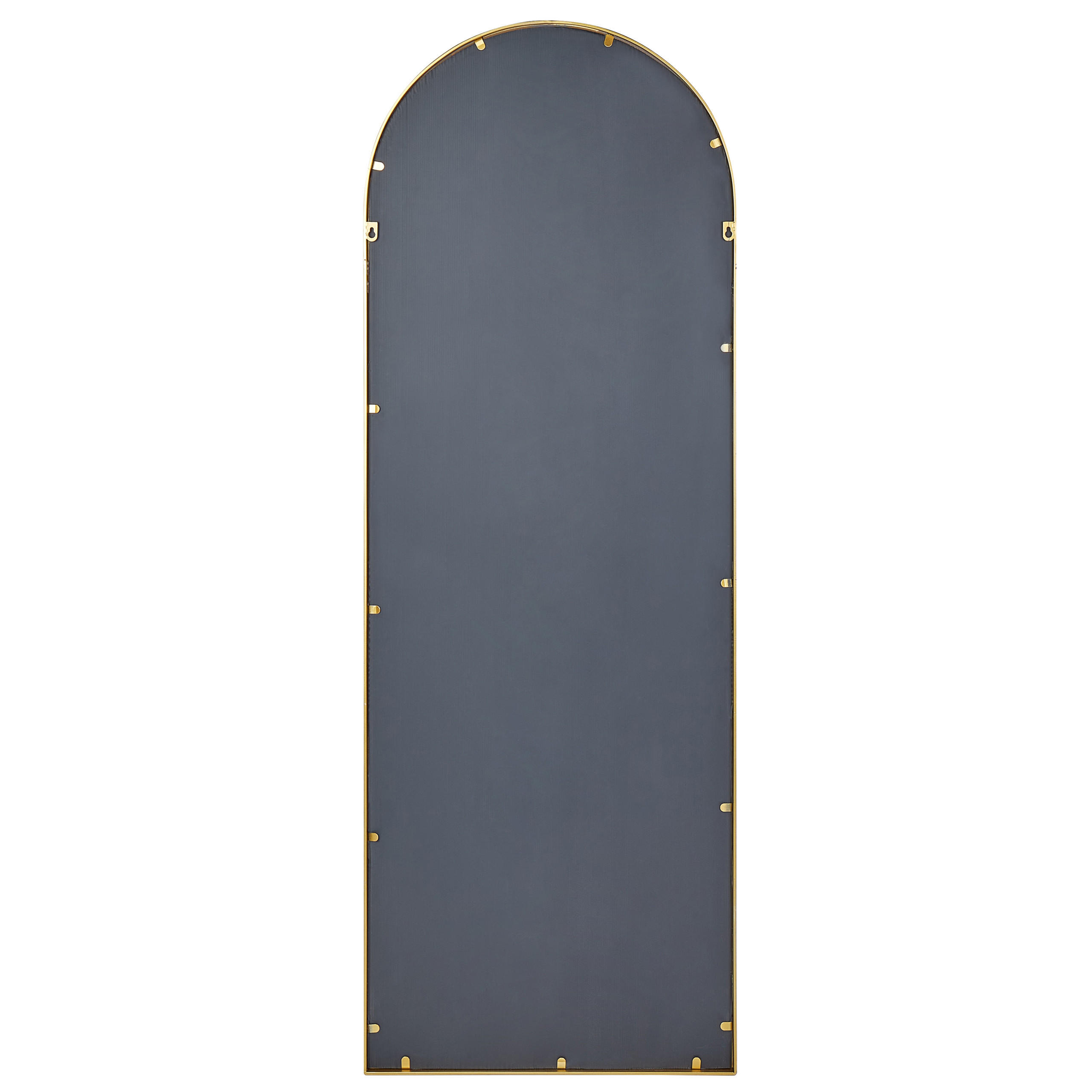WANDSPIEGEL gold Metall 60/170 cm Crosses - Goldfarben, Metall (60/170/3cm) - Beliani