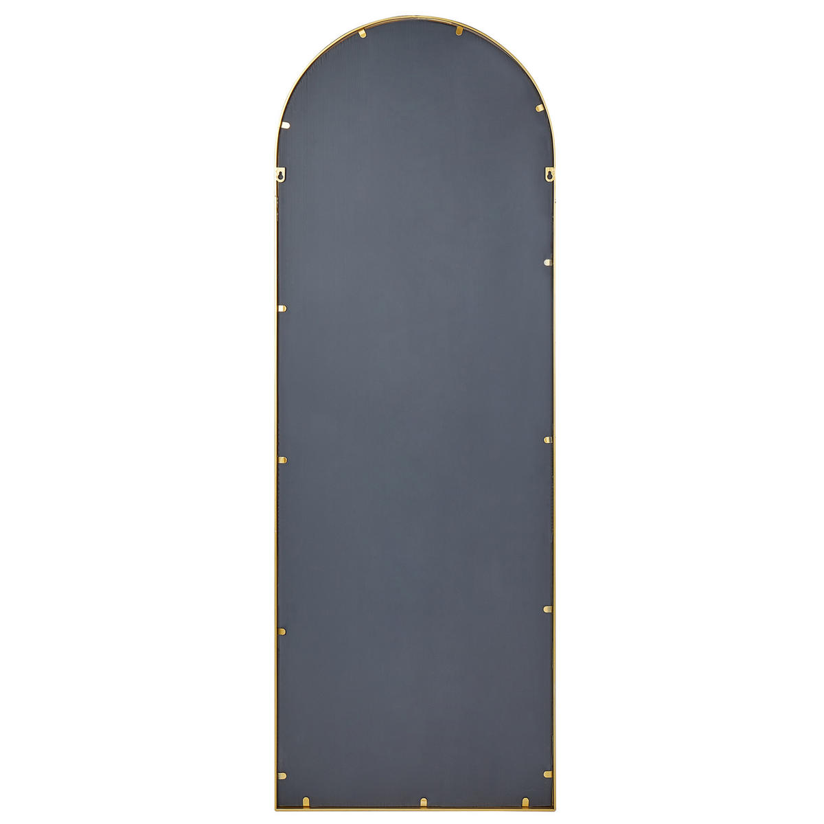 WANDSPIEGEL gold Metall 60/170 cm Crosses - Goldfarben, Metall (60/170/3cm) - Beliani