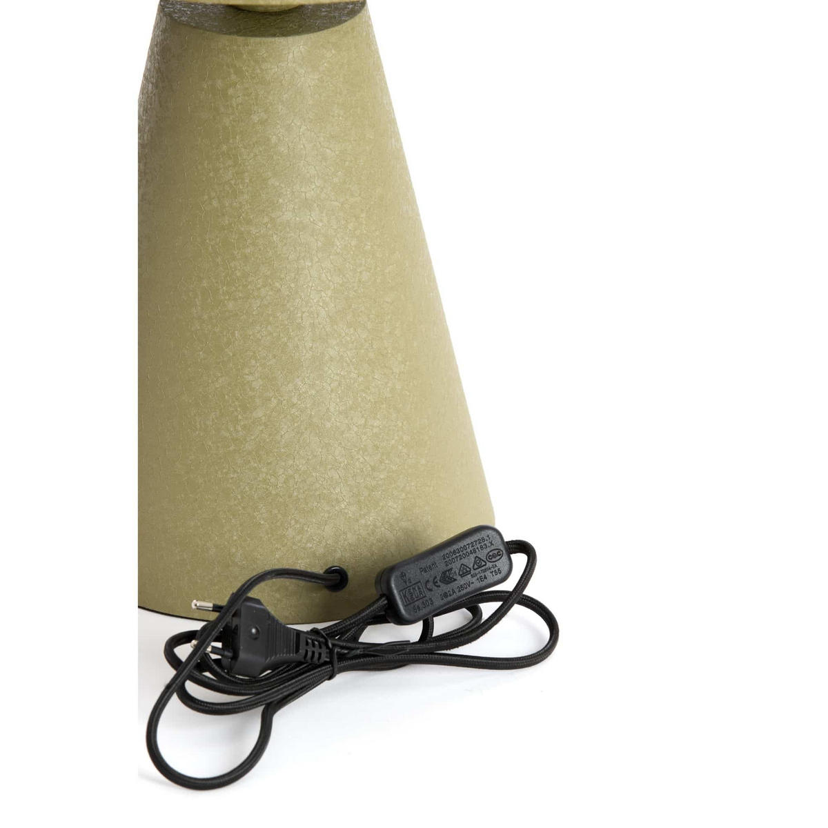 TISCHLAMPE Surrina Grün Ø31/49 cm - Grün, Metall (31/31/49cm) - Light & Living