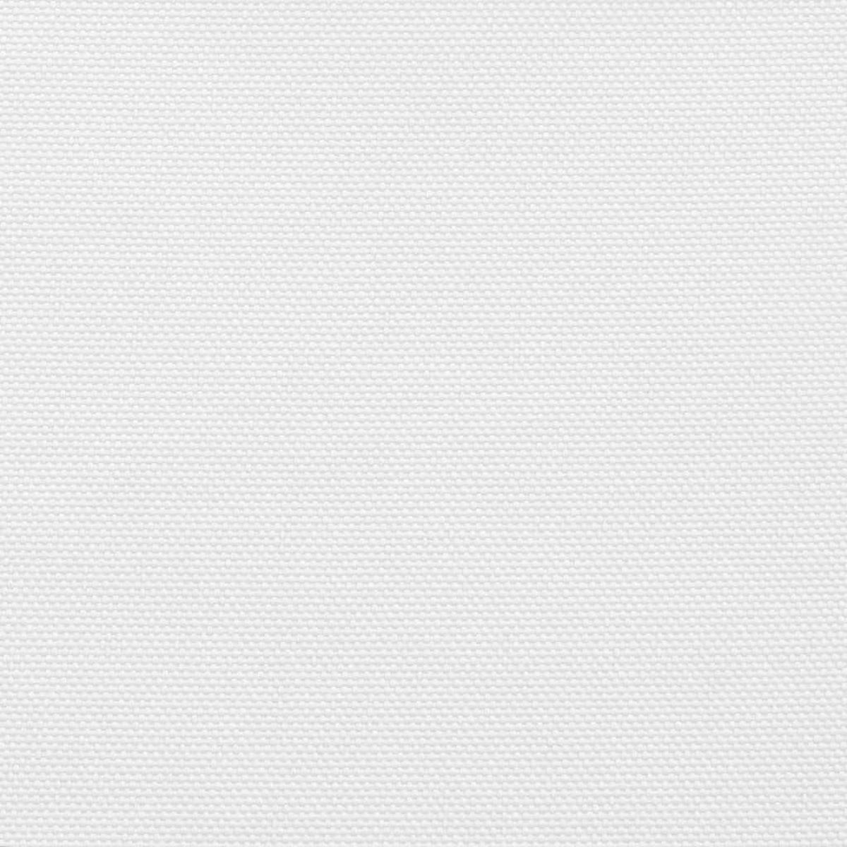 SONNENSEGEL Oxford-Gewebe Rechteckig 4/6 M Weiss - Weiß, Textil (400/600cm) - vidaXL