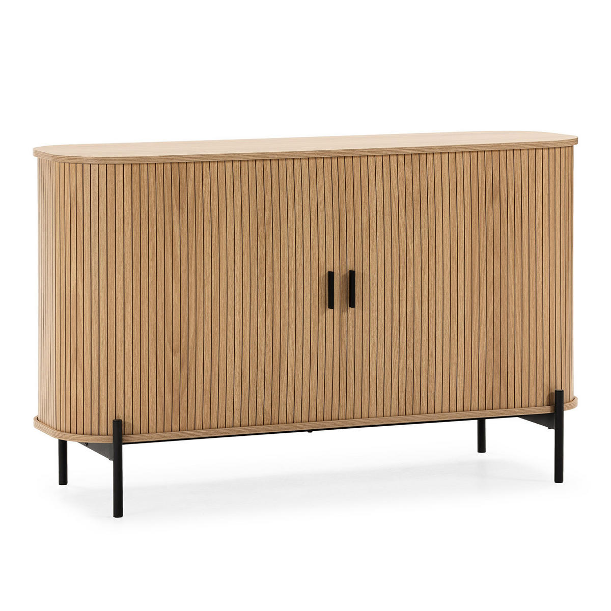 SIDEBOARD Mónaco 2 türen Eiche-Optik - Honigeiche, Holzwerkstoff (120/75/40cm)