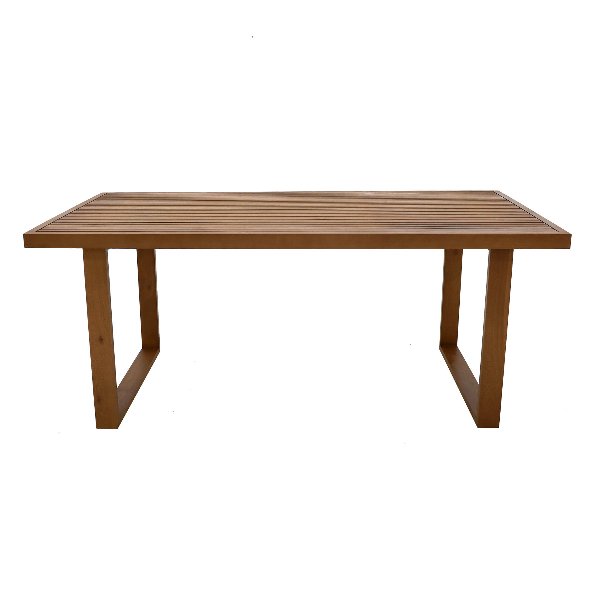 GARTENTISCH Saline Natur 90 x 180 - Braun, Holz (90/74/74cm) - Kenay Home