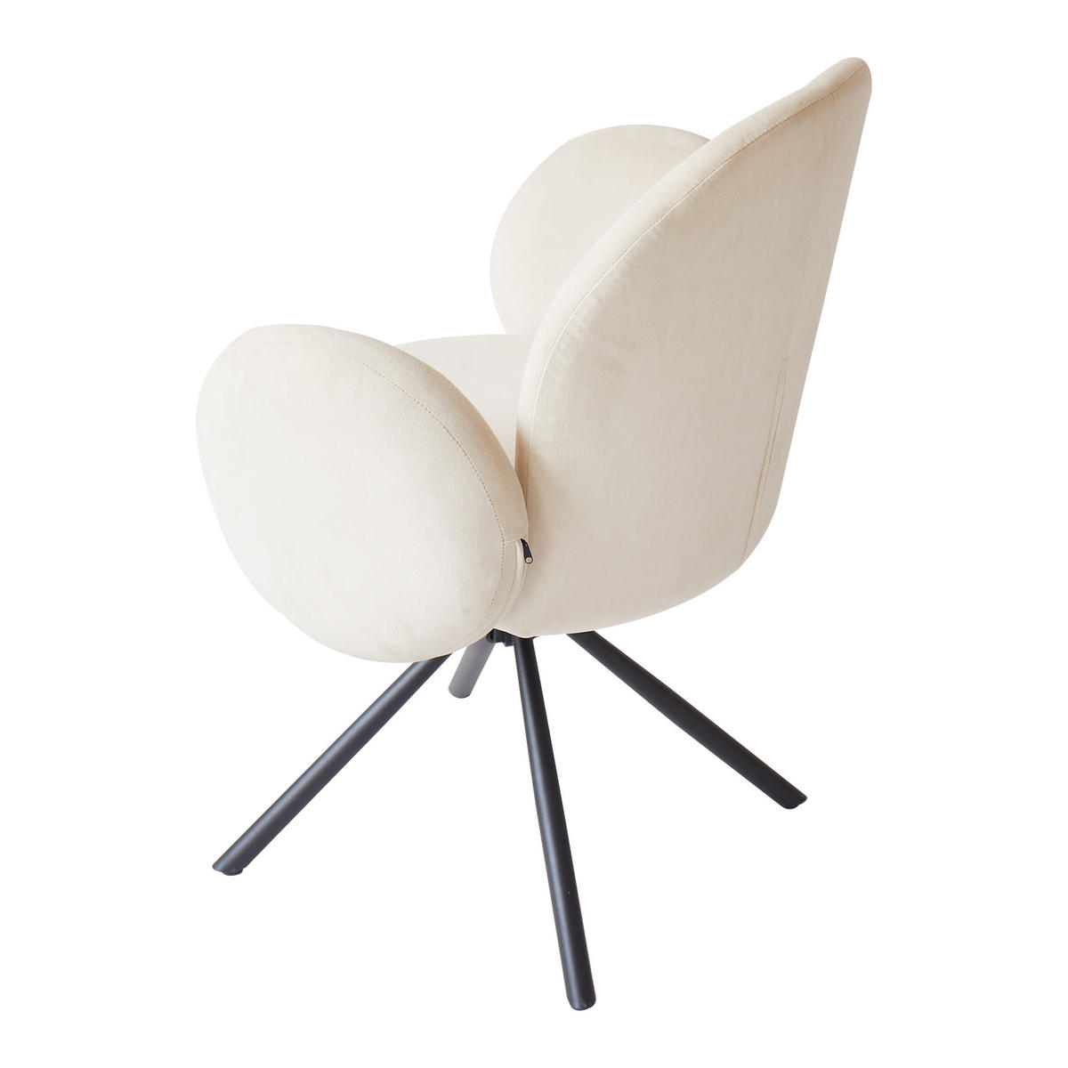 STUHL 2er-Set Kord Beige - Beige, Holz (65/89/60cm) - Nordlys