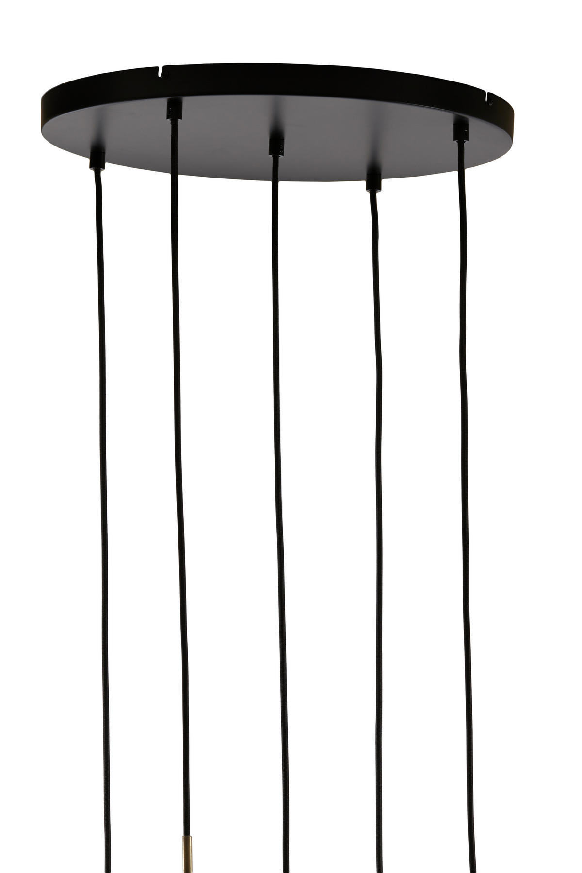 HÄNGELAMPE Lukaro Grau Ø45/36 cm - Grau, Glas (45/45/36cm) - Light & Living