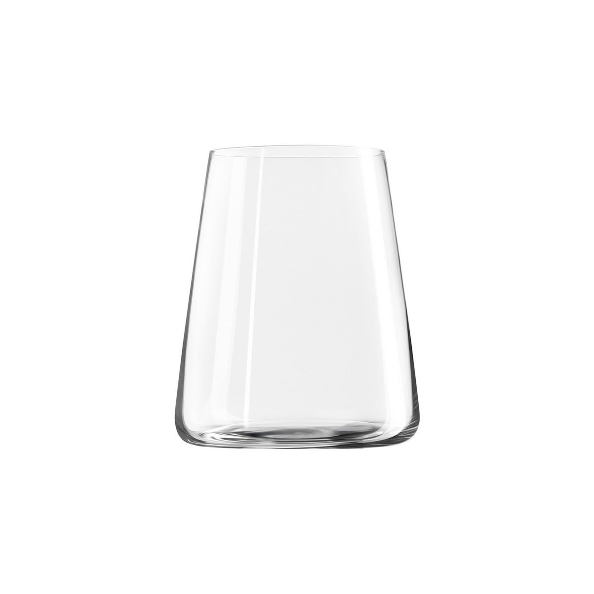 BECHER Power transparent 500 ml 6er Set - Transparent, Glas (0.5L) - Stölzle Lausitz