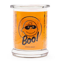 DUFTKERZE Peanuts™ - Orange, Glas/Naturmaterialen (11.5cm)