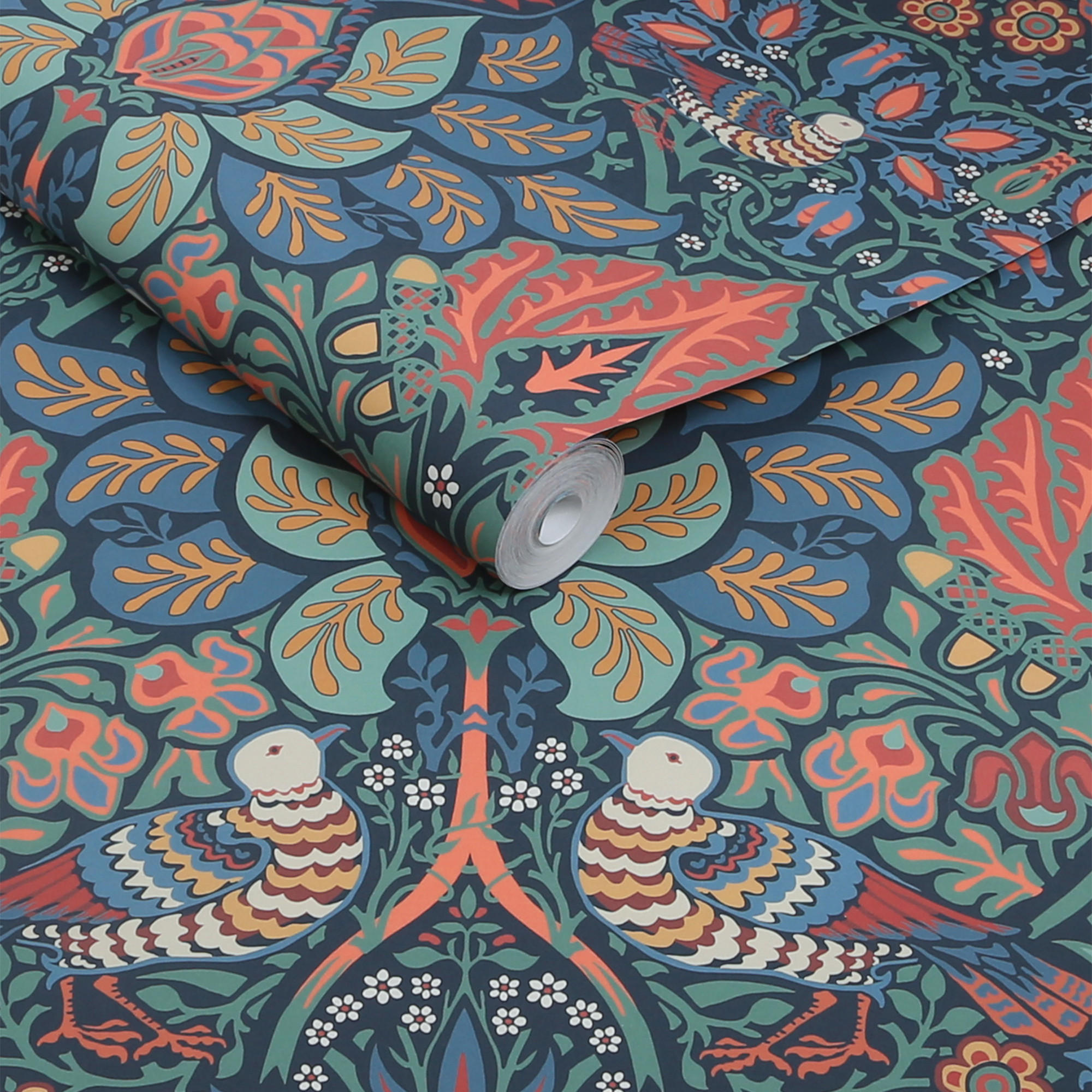 TAPETE Midsummer - Blau, Papier/Kunststoff (52/1000cm) - Graham & Brown