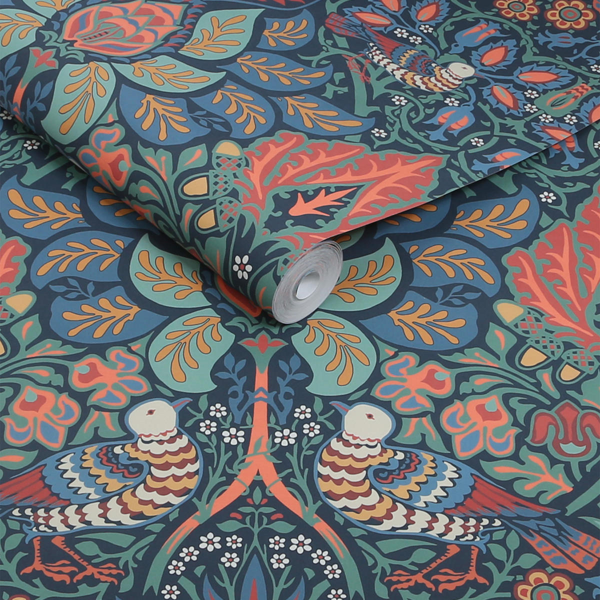 TAPETE Midsummer - Blau, Papier/Kunststoff (52/1000cm) - Graham & Brown