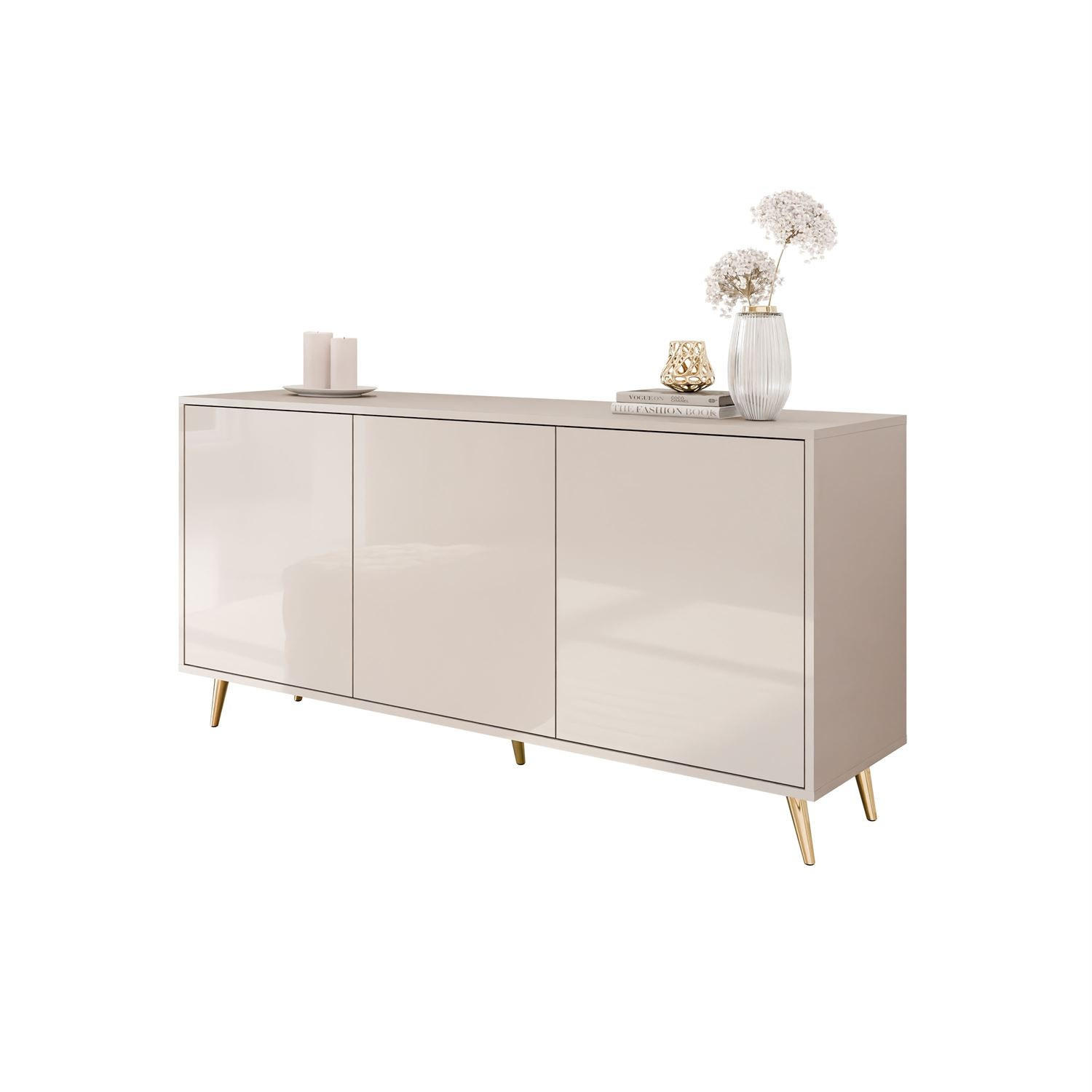 Lookway Kommode Kaschmir, Gold 154x72x40 cm