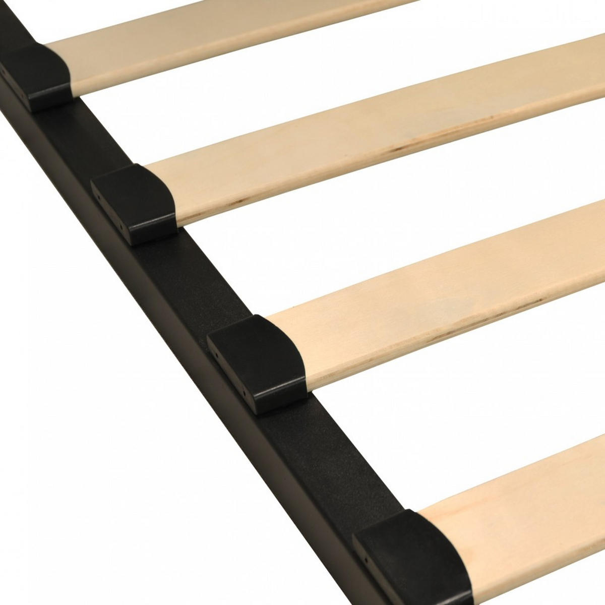 LATTENROST Metall RENO / 90x190 - Schwarz - Schwarz, Holzwerkstoff (90/190cm) - Weber Industries