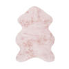 KUNSTFELLTEPPICH Giorgia 60x80 cm - Rosa, Textil (60/80cm) - Gino Falcone