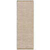 WOLLTEPPICH Rocco Taupe 80x250 cm - Taupe, Naturmaterialien/Textil (80/250cm) - benuta Pure