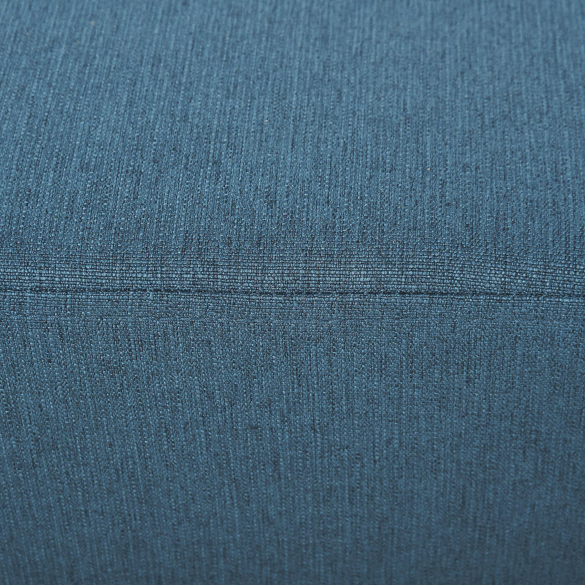 POUF DE-16384 gepolstert mit Leinenbezug Dunkelblau - Blau, Textil (30/24/40cm) - ComfortXL