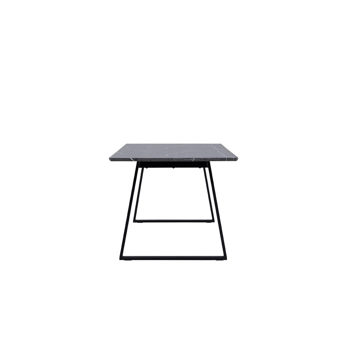 ESSTISCH dunkelgrau - Grau, Holzwerkstoff (90/200/75cm) - ebuy24