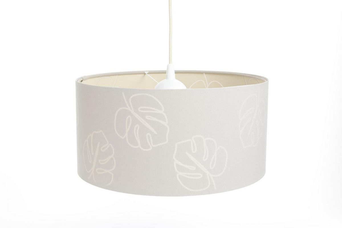 HÄNGELEUCHTE Beige 50/95 cm - Beige, Kunststoff (25/0.6/95cm) - ONZENO