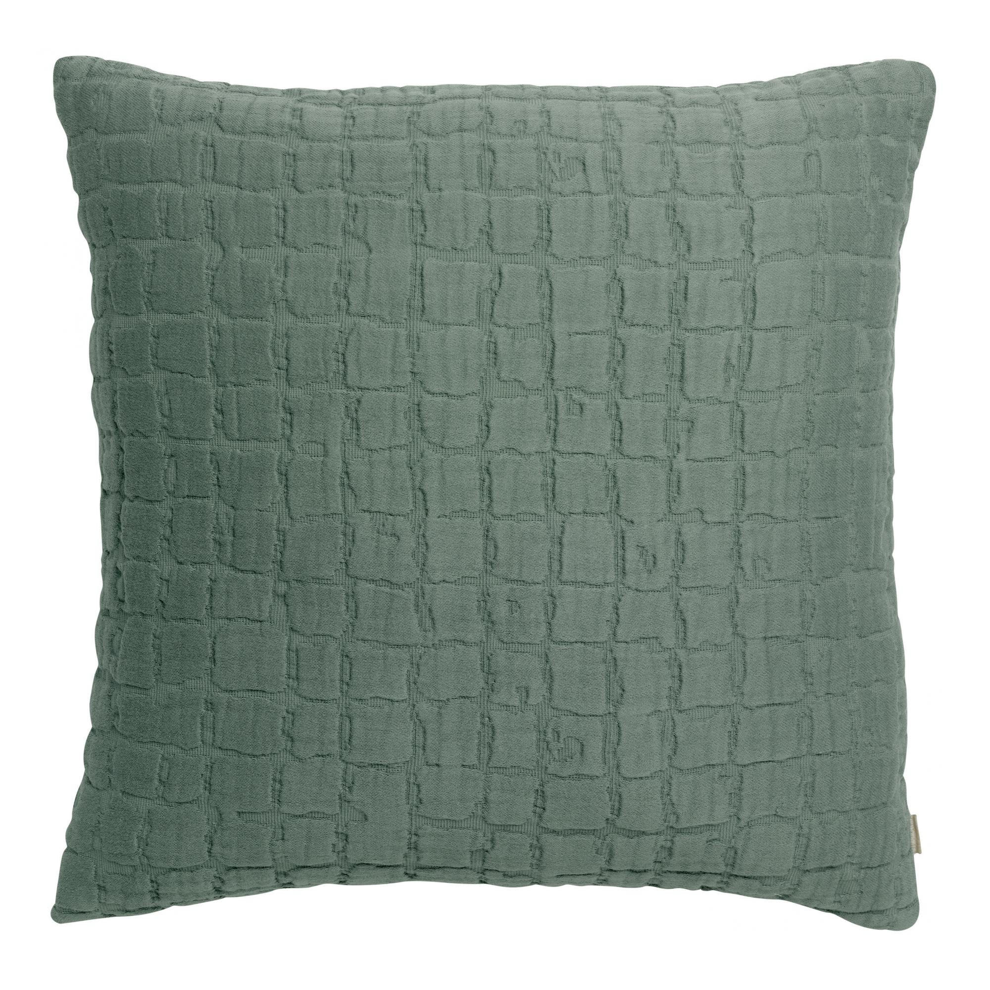 KISSEN Swami thymian 45 x 45 cm - Grün, Textil (45/45cm) - Vivaraise